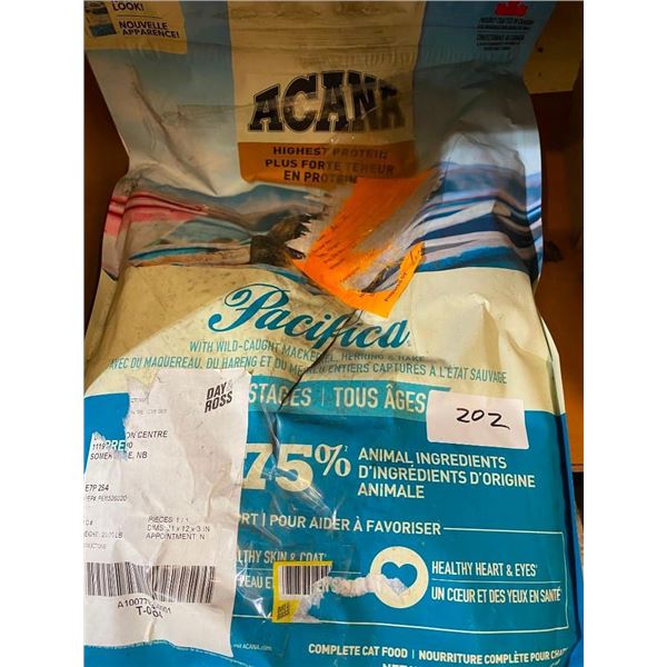BAG OF CAT FOOD