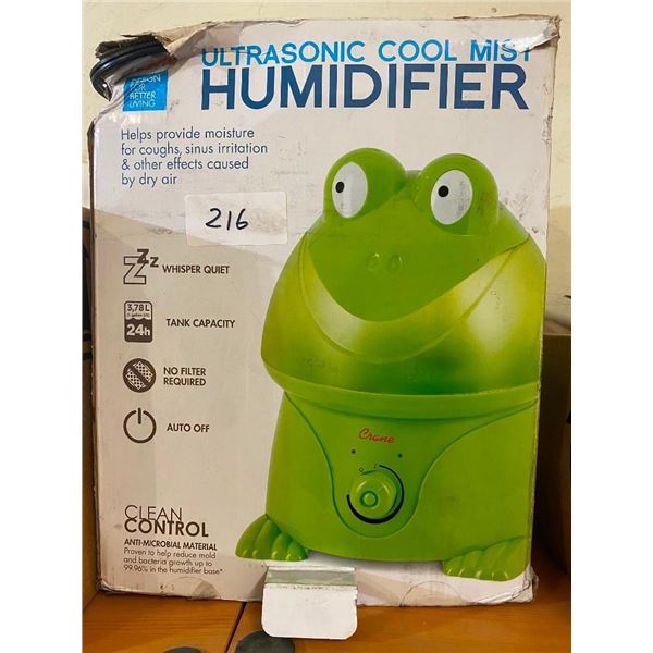 1 GAL. ULTRASONIC COOL MIST HUMIDIFIER