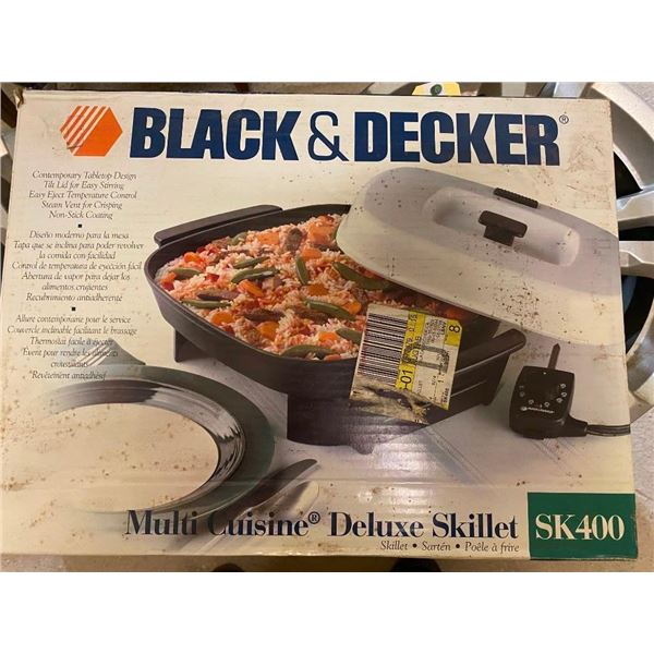 BLACK & DECKER CUISINE SKILLET