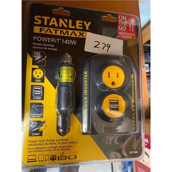 STANLEY 140 W POWER INVERTER