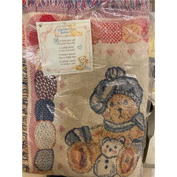 TEDDY BEAR BLANKET