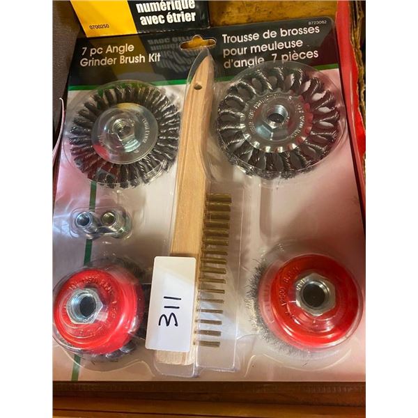 7-PC ANGLE GRINDER BRUSH KIT