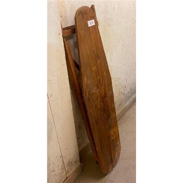WOODEN IRONING BOARD