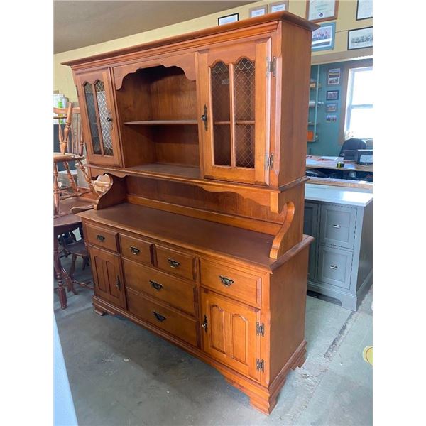 64 INCH NICE WOODEN HUTCH