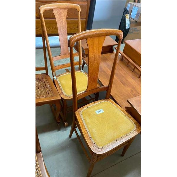 MATCHING CHAIR AND ROCKING CHAIR