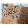 Image 2 : LOT OF ASSORTED CRYSTAL GLASSES