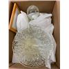 Image 1 : BOX OF ASSORTED GLASS