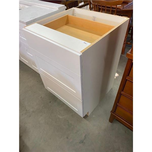 24 INCH 3-DRAWER CABINET BASE