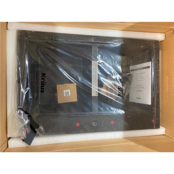 KRAUS KITCHEN DOUBLE SINK - 33 INCH