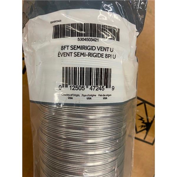8 FT, 4 INCH EXTENDABLE VENT TUBE