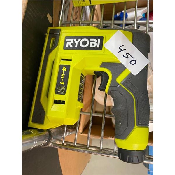 RYOBI BATTERY-OPERATED STAPLER