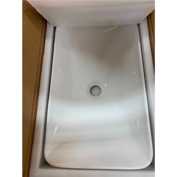 19 INCH OVER-THE-COUNTER VESSEL SINK