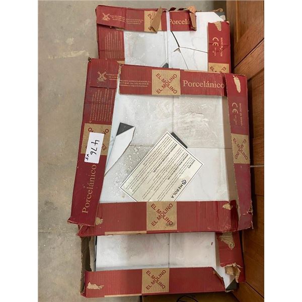 5 BOXES OF CERAMIC TILES
