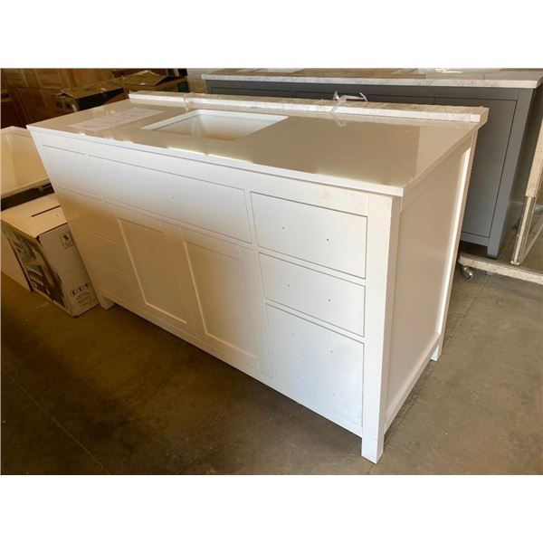 60INCH VANITY WITH TOP AND BACKSPLASH