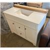 Image 1 : 42 INCH VANITY WITH TOP AND BACKSPLASH