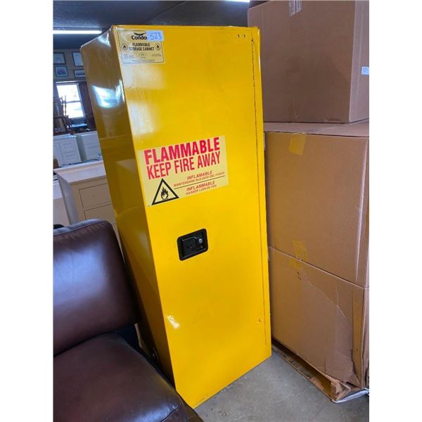 24 X 18 X 66 INCH FLAMMABLE STORAGE CABINET