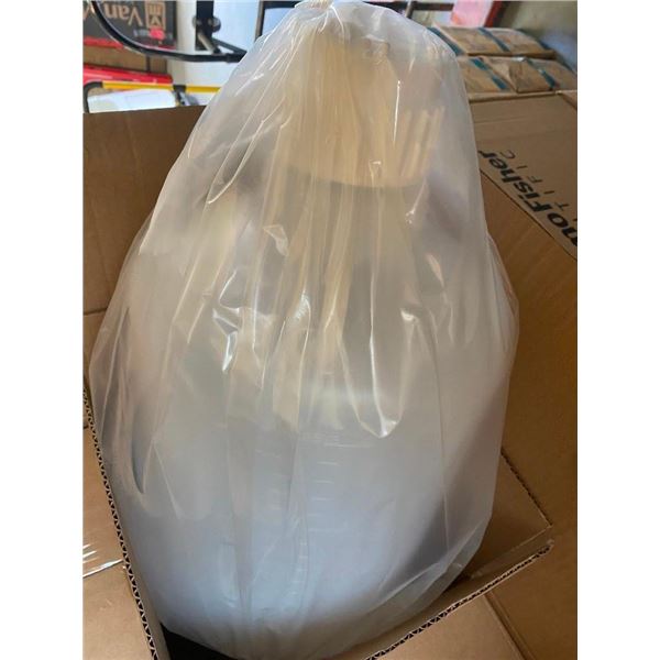 4 OF 20 L PLASTIC CARBOY JUGS