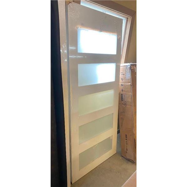 36 X 80 INCH SLIDING DOOR - DAMAGED