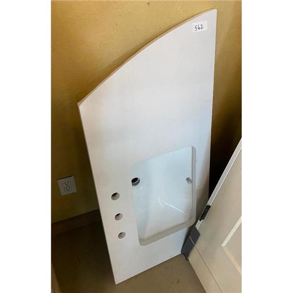 VANITY TOP BROKE - COULD MAKE 30 INCH SINK TOP