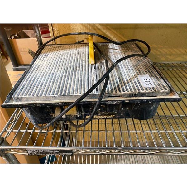 MASTERCRAFT TILE CUTTER
