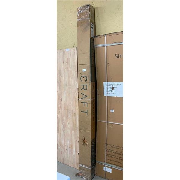 1 BOX OF 8 INCH X 8 FT PIECES OF HARDWOOD FLOORING