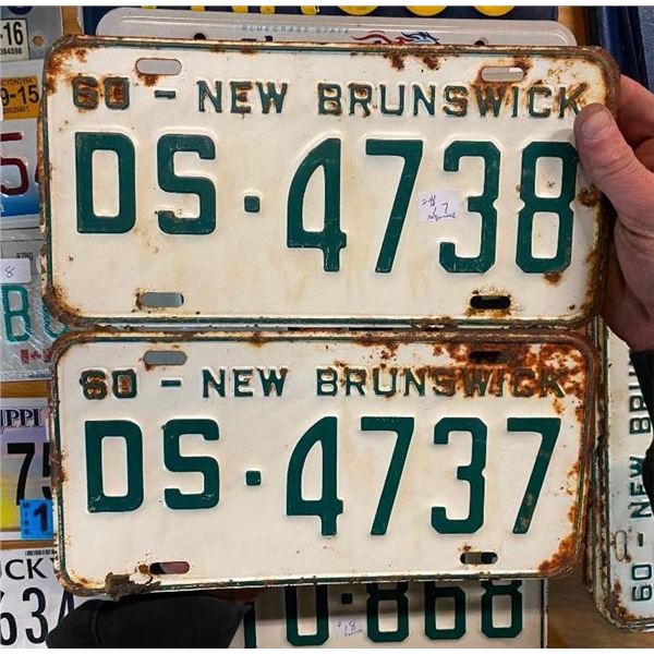 2 NB LICENSE PLATES