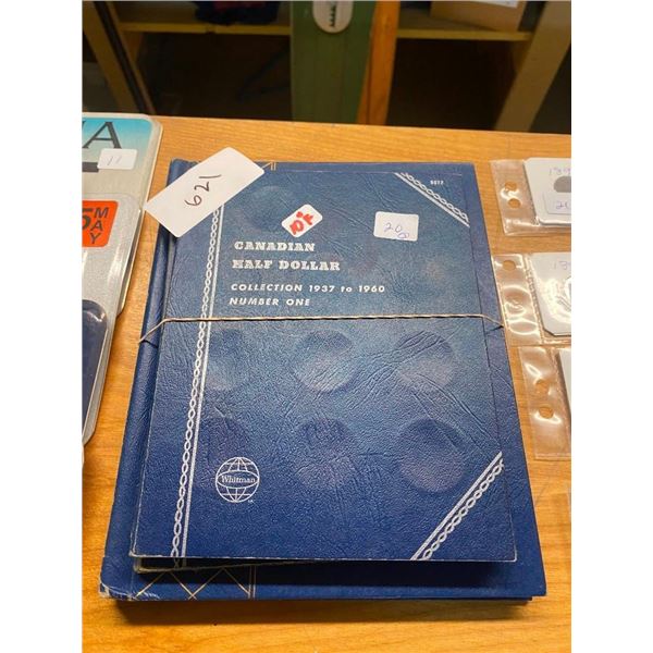 3 EMPTY COIN BOOKS