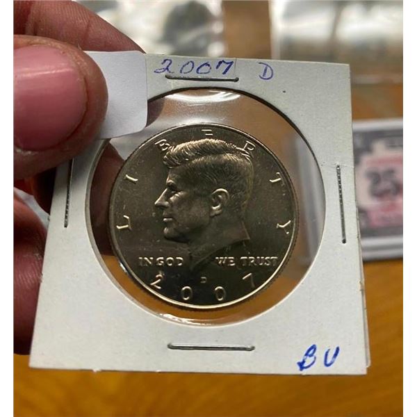 2007 D US HALF DOLLAR PROOFLIKE