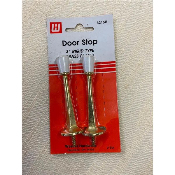 10 PKGS OF 3 INCH DOOR STOPS