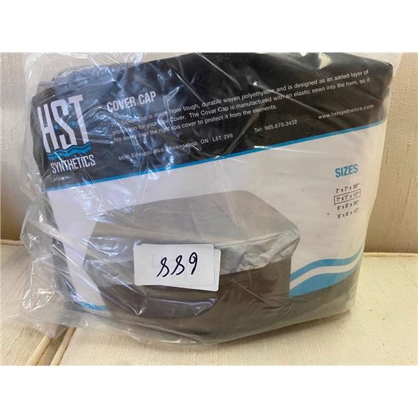 7 FT X 7 FT X 12 INCH HOT TUB COVER CAP