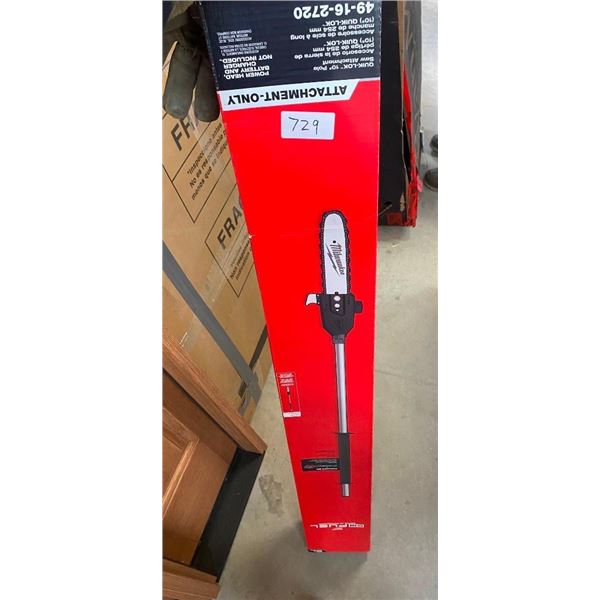MILWAUKEE POLE SAW ATTACHMENT WITH 10 INCH BLADE