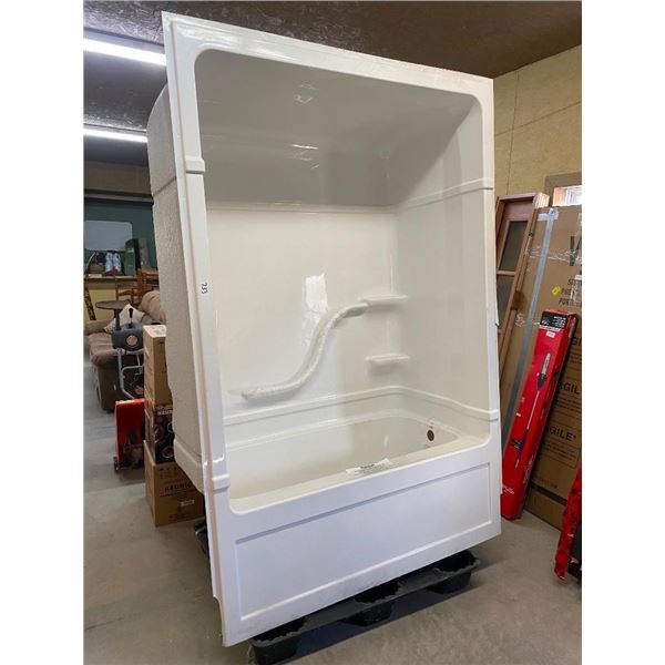 60 X 90 INCH SHOWER ENCLOSURE - DAMAGED