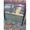 Image 1 : 2 OF 32.5 X 30.5 INCH WINDOW PANE INSERTS