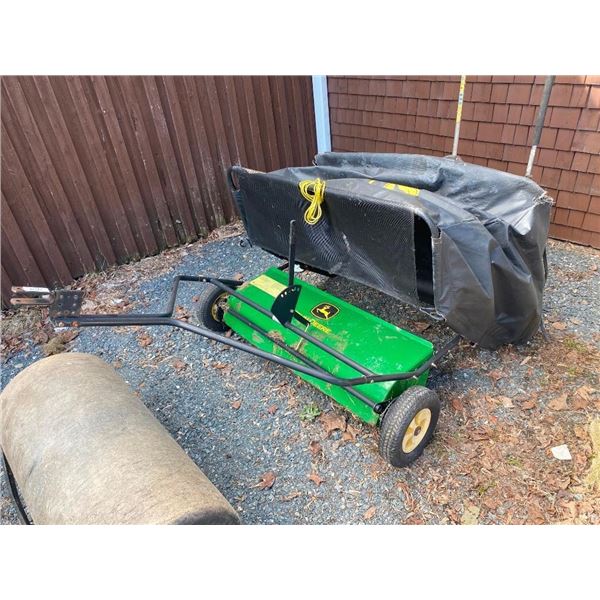 JOHN DEERE LAWN SWEEPER