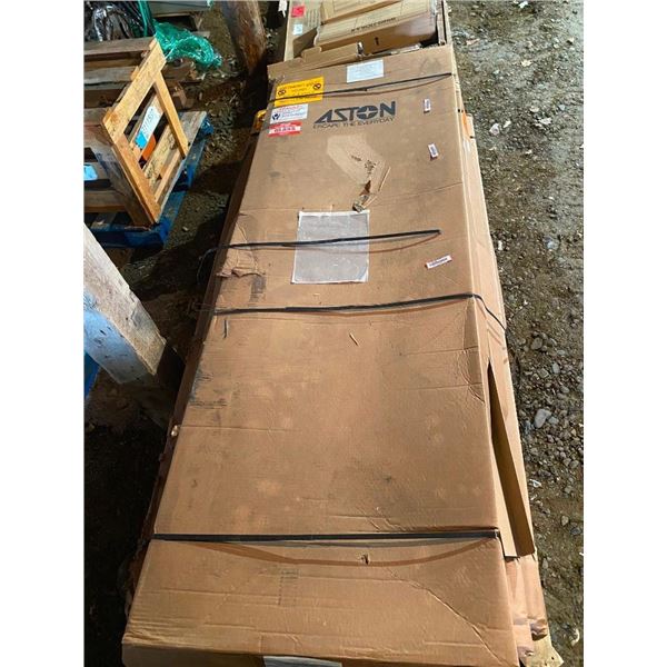 ASTON KINKADE XL 22.75-23.25 X 80 INCH HINGED SHOWER DOOR