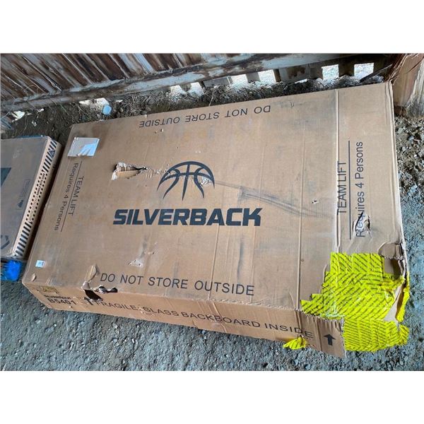 SILVER-BACK COMPLETE IN-GROUND BASKETBALL NET