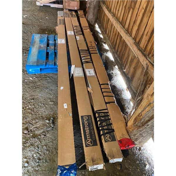 4 BOXES OF 12 FT ARMSTRONG CEILING SUPPORTS