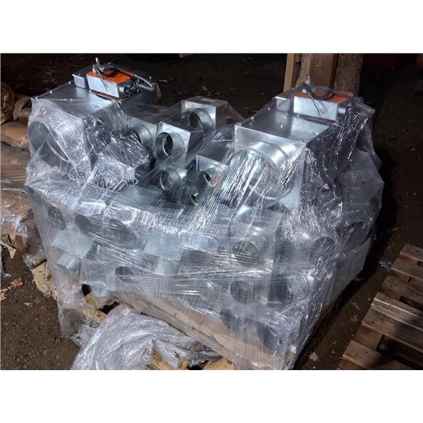 PALLET LOT OF HVAC / AIR PIECES