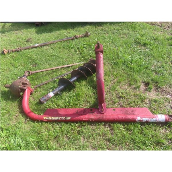 Howse 3PH Posthole Auger, 9"