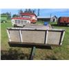 Image 4 : Bumper Hitch Homemade Flat Deck Trailer, 9 Ft x 78" W, 13" Tires