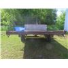 Image 7 : Bumper Hitch Homemade Flat Deck Trailer, 9 Ft x 78" W, 13" Tires