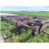 Image 3 : AM Hay Trailer w/ Steel Rack, 25 Ft, 11 Bale, 920 Tires, Auto Steer