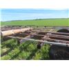 Image 5 : AM Hay Trailer w/ Steel Rack, 25 Ft, 11 Bale, 920 Tires, Auto Steer