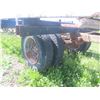 Image 8 : AM Hay Trailer w/ Steel Rack, 25 Ft, 11 Bale, 920 Tires, Auto Steer