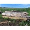 Image 4 : 3 Bundles Wood Slabs, Strapped