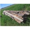 Image 5 : 3 Bundles Wood Slabs, Strapped