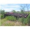 Image 1 : 11-14 Bale Hay Trailer, 27 Ft, Steel Frame, Needs Hub and Bearings