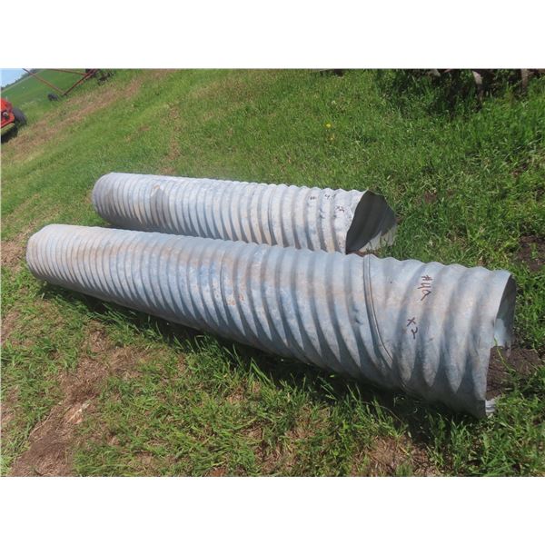 2 Culverts, 18" Diameter, 10 Ft and 8 Ft