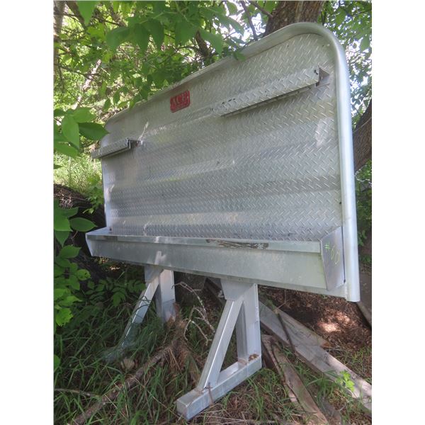 Ace Aluminum Headache Rack for Semi Truck, w/ Binder Rack
