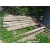 Image 1 : 34 Treated Corral Posts, 8 Ft